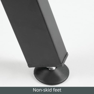 mDesign Metal Blanket and Towel Ladder - Stylish & Functional