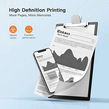 E-Z Ink Compatible Ink Cartridge Replacement for Canon CLI-251XL CLI 251 XL to use with PIXMA MG6320...