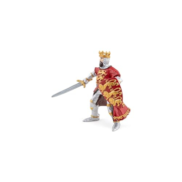 Papo Hand-Painted Red King Richard Figurine for Kids