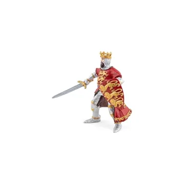 Papo Hand-Painted Red King Richard Figurine for Kids