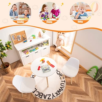 Costzon Kids Table and Chair Set for Creative Play