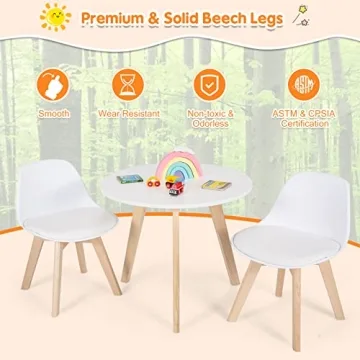 Costzon Kids Table and Chair Set for Creative Play