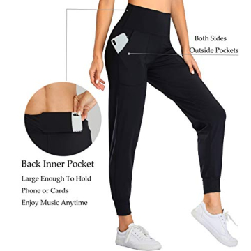 Comfortable Oalka Women's Joggers with Pockets and Style