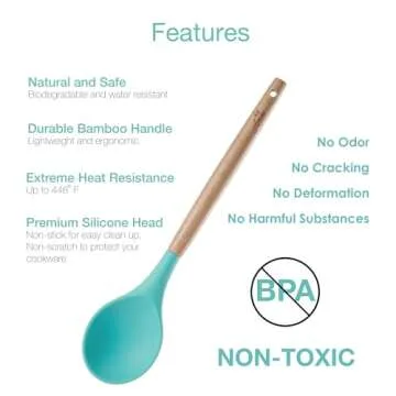 Asani Silicone Kitchen Utensils Set - Stylish & Durable