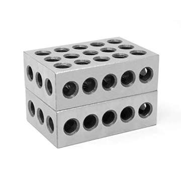 WEN 1-2-3 Steel Precision Blocks & Steelex Square Set