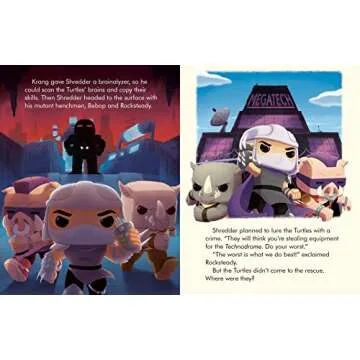 Teenage Mutant Ninja Turtles: Half-Shell Heroes (Funko Pop!) (Little Golden Book)