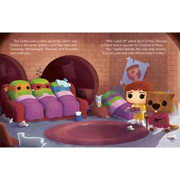 Teenage Mutant Ninja Turtles: Half-Shell Heroes (Funko Pop!) (Little Golden Book)