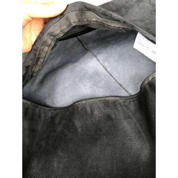 ROSE FEATHER Real 100% Tibetan Mongolian Lamb Sheepskin Wool Fur Super Soft Plush Leather Pillowcase Cushion Cover,Black 24x24inch