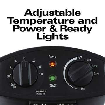 Hamilton Beach Electric Deep Fryer with Lid 4.5 Liters / 19 Cups Oil Capacity, Temperature Control, View Window, Professional Style, 1800 Watts, One XL Frying Basket, Stainless Steel