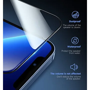 MAGIC JOHN Tempered Glass Protector for iPhone 13 Pro Max