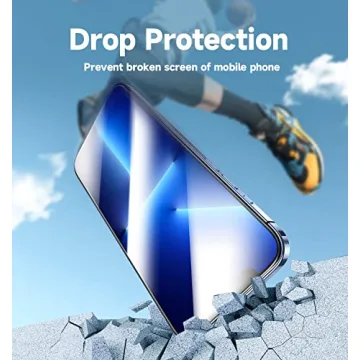 MAGIC JOHN Tempered Glass Protector for iPhone 13 Pro Max