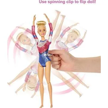 Enchanting Barbie Gymnast Playset for Creative Play