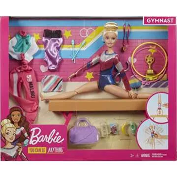 Enchanting Barbie Gymnast Playset for Creative Play