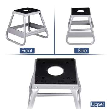 Heavy-Duty SUNROAD Motorcycle Dirt Bike Stand 1100LBS