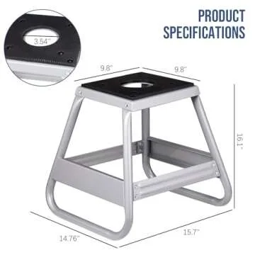 Heavy-Duty SUNROAD Motorcycle Dirt Bike Stand 1100LBS