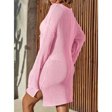 Chic Saodimallsu Women's Beach Coverup Top for Summer