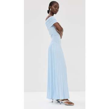 Lioness Women's Field of Dreams Maxi Dress, Soft Blue, XXS