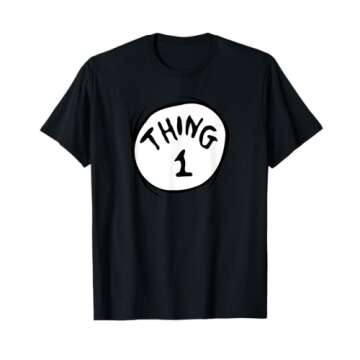Dr. Seuss Thing 1 Emblem T-Shirt