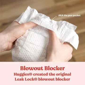 Huggies Little Movers Diapers & Wipes Bundle for Babies