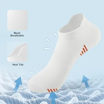 Honeysea Women's Compression Ankle Socks for Golf