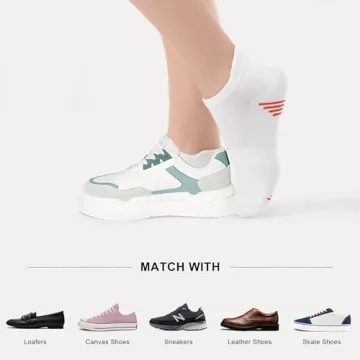 Honeysea Women's Compression Ankle Socks for Golf