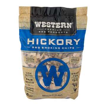 Western BBQ Smoking Wood Chips Variety Pack - 3 Popular Flavors