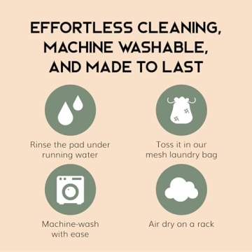 Greenzla Eco-Friendly Reusable Cotton Pads for All Skin Types