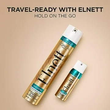L'Oreal Elnett Satin Hairspray Extra Strong Hold Unscented
