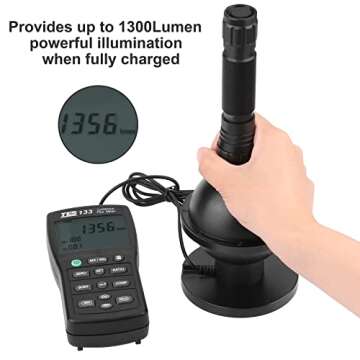 Feyachi FL22-MB Tactical Flashlight 1200 Lumen LED Weapon Light with Low Profile M Lock Flashlight M...