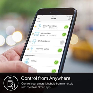 Kasa Dimmable Smart Light Bulbs - Alexa & Google Home Compatible