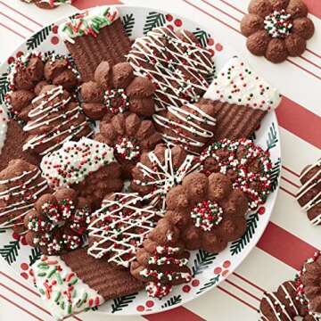 Wilton 6-Piece Fit Right Holiday Cookie Disc Set