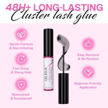 CALAILIS Cluster Lash Glue for 48 Hours Strong Hold