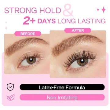 CALAILIS Cluster Lash Glue for 48 Hours Strong Hold