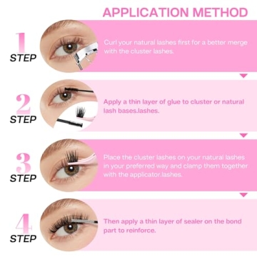 CALAILIS Cluster Lash Glue for 48 Hours Strong Hold