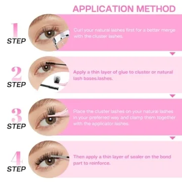 CALAILIS Cluster Lash Glue for 48 Hours Strong Hold