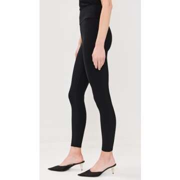 High-Waisted Fleece-Lined Leggings for All-Day Comfort