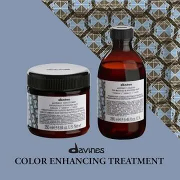 Davines Alchemic Conditioner Tobacco for Vibrant Brunette