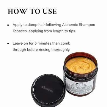 Davines Alchemic Conditioner Tobacco for Vibrant Brunette