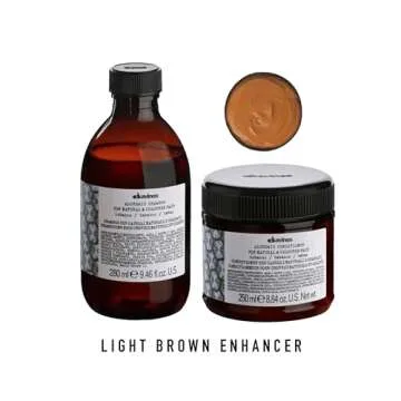 Davines Alchemic Conditioner Tobacco for Vibrant Brunette