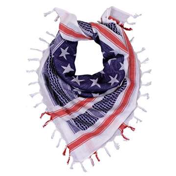 Rothco Stars and Stripes Tactical Shemagh Scarf