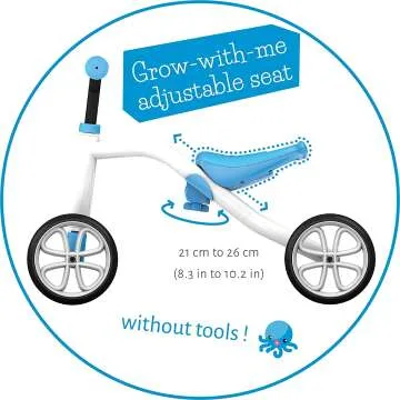 Chillafish Quadie 4-Wheel Ride-On for Kids Ages 1-3