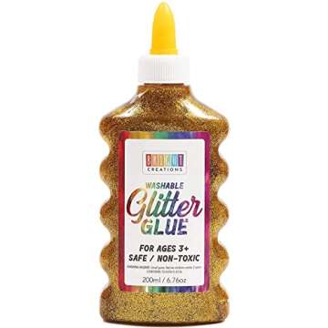 Bright Creations Metallic Glitter Glue Set - 8 Pack