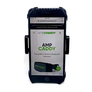 Universal Ampcaddy Phone Holder for Golf and Outdoor Use