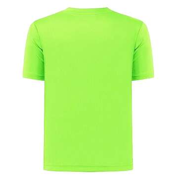 QBK 2T to Youth Neon Shirt Kids UPF 50+ Dry Fit Athletic Short Sleeve T Shirts for Boys and Girls (G...