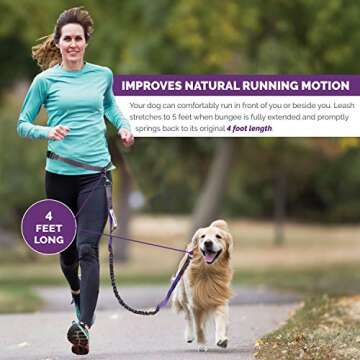 Tuff Mutt Hands-Free Dog Leash for Active Lifestyles