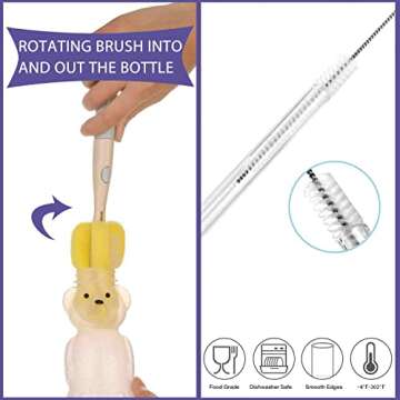 Honey Bear Straw Cups - Ideal for Speech Therapy & Feeding