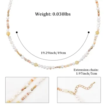 Bohemian Pearl Beaded Choker Necklace for Every Occasion