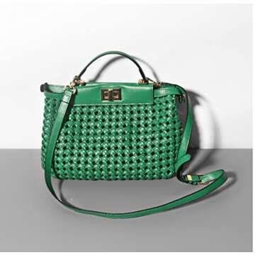 Eco-Friendly Woven Handbag for Fashion-Forward Women