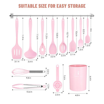 High-Quality 12-Piece Kitchen Utensil Set for Cooking