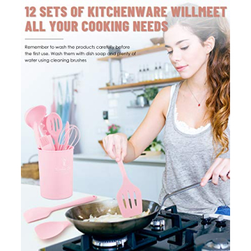 High-Quality 12-Piece Kitchen Utensil Set for Cooking